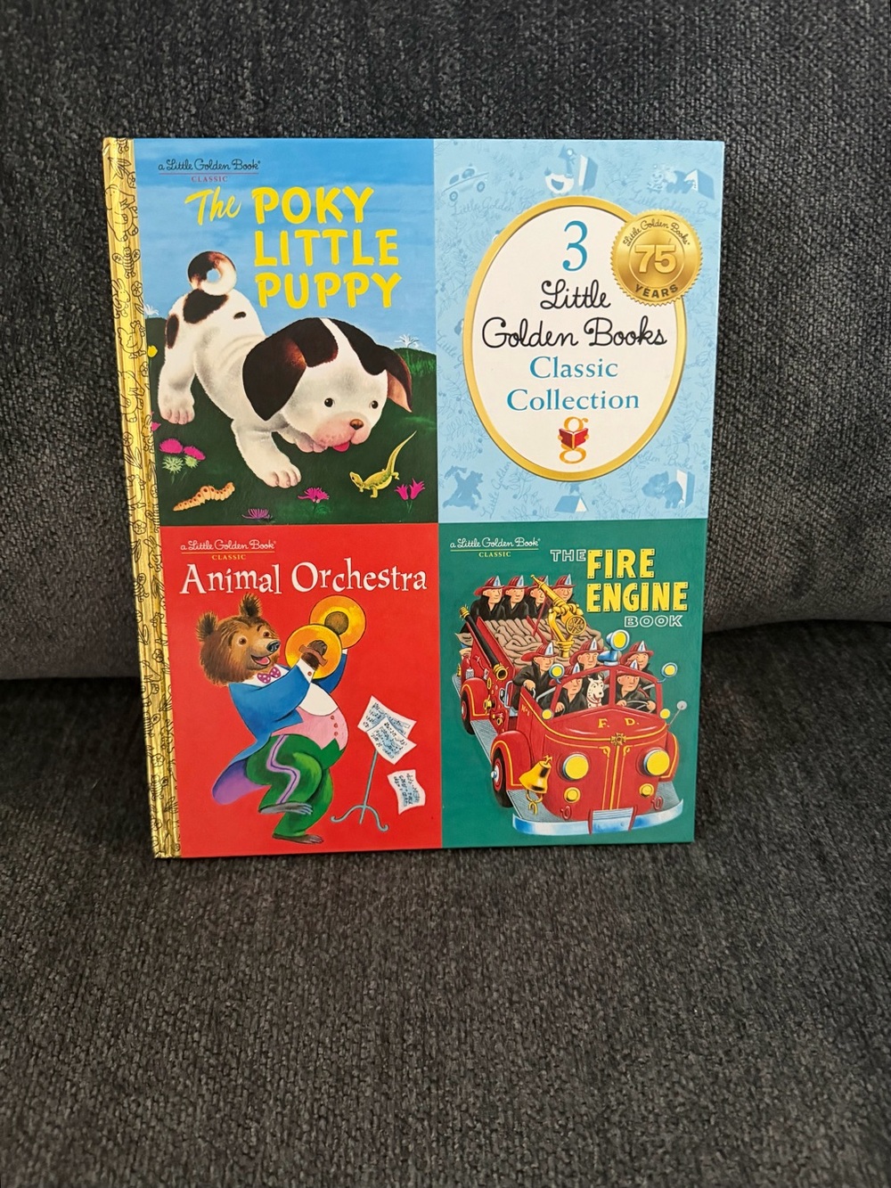 3 Little Golden Books Classic Collection - Colorful Vintage